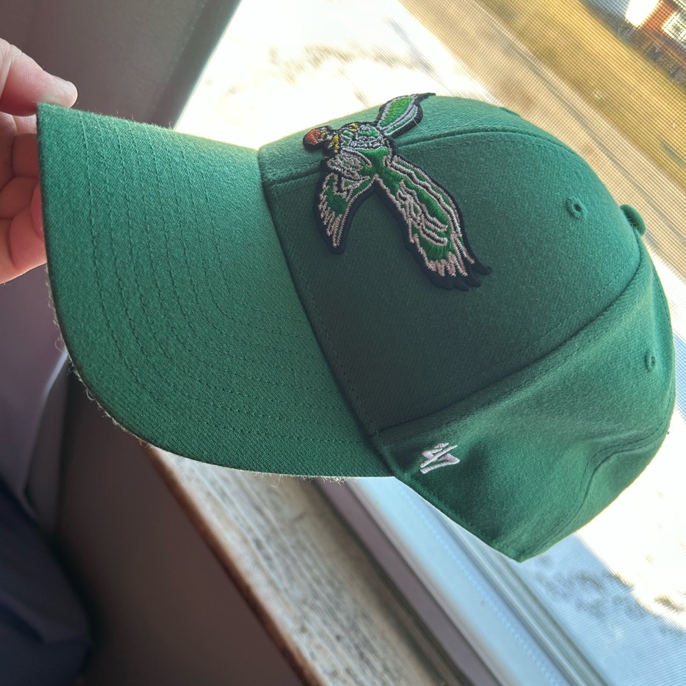 '47 Brand Green Cap with Embroidered Bird